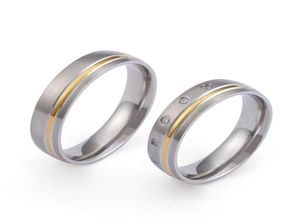 Wedding Rings Classic Europe Style Love Couple For Men And Women Marriage Alliance Stainless Steel Jewelry Ring7751552