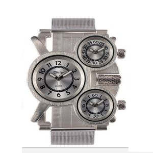 Oulm marka duży kwarc wojskowy męski zegarek Dokładny czas podróży odporny na zarysowanie Watch Wygodny atmosphera męski WR264T