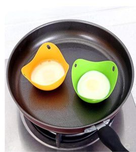 100pcs ecofringly silicone eggboiler poacher tool nontoxic nostick soft poach pod peach egg boiler chilren bow9220159