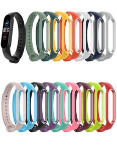 Xiaomi Mi Band 5のウォッチバンド5クラシックスタイルのシリコンリストバンドブレスレットウォッチストラップXiaomiスマートバンド54047448