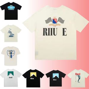 シャツTシャツTシャツシャツメンズTシャツファッションサマーRHUシャツトップバージョン260Gピュアコットン短袖卸売価格