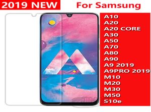 25D Temperat glas på telefonskärmskydd för Samsung Galaxy A10 A20 Core A30 A50 A70 A80 A90 A9 A9PRO 2019 M10 M20 M30 M50 S10E 3326544