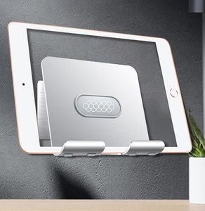 Aluminium Wall Mount Phone Tablet Holder Stand Flodabel Justerbar 413 tum konsol för iPad Pro 1293507976