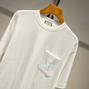 Projektantka 24SS Kobiet Designer Designer Ubrania Kobiety Ubrania Koszule dla kobiet Designermen's Pure Cotton Miękki materiał nie jest łatwo pomarszczony i oddychający M-3XL