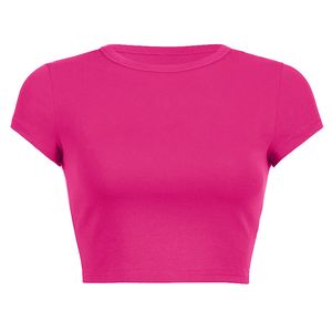 Kadın T-Shirt Yaz Yeşil Kısa Kollu Kadın Tişörtleri Temel O Boyun Tüm Boyun Kadın Üstleri Yumuşak Sevimli Tees Sıradan Kıyafetler Parti Kulüp Giyim Sokak Giyim