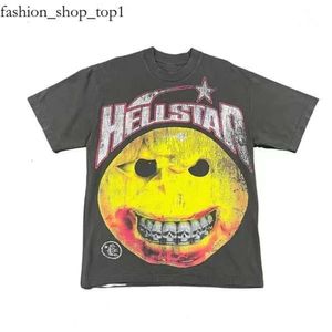 Мужская свободная рубашка с капюшоном Hellstar, тяжелая рубашка Hellstar, унисекс, с коротким рукавом, женский пуловер, толстовка с капюшоном Hellstar 325