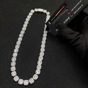 Nova moda 925 colar de prata esterlina Ice Cut Cz Diamond para mulheres