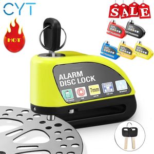 Cyt Bike Motorcycle Alarm Blop hamulca 120db Rowoter Moto System Akcesoria motocyklowe Akcesoria motocyklowe 240301