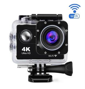 Kamery Hybon Mini 4K Kamera akcji Wodoodporna podwodna zdalna Wi -Fi 2 0 Cam 30m bez kontroli245H1851461