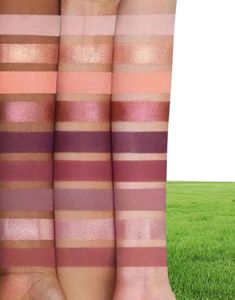 Lidschatten-Palette mit 18 Farben, kosmetischer Lidschatten, matt, langlebig, wasserfest, Erdfarbe, Granatapfel-Make-up1877388