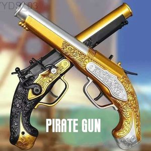 Gun Toys Pirate Style Suit Soft Bullet Gun Suit for Nerf Bullet Caribbean Pirate Gun Kids Darts Blaster Toy Gun YQ240307