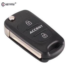 Flip Folding Remote Key Shell Fall 3 Tasten Fit Für Hyundai Accent Keyless Entry Fob Abdeckung Auto Alarm Gehäuse 9133903