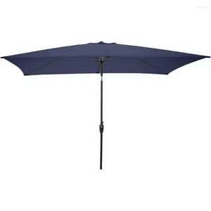 Tents And Shelters Rectangular Patio Umbrella Color Tiki Navy Blue Freight Free Parasol Protractor Umbrellas & Bases For The Beach