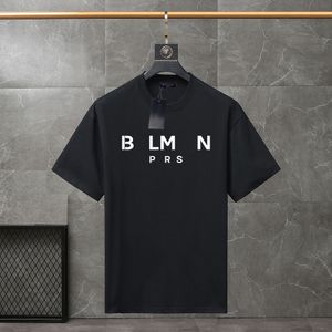 남성 디자이너 T 밴드 T 셔츠 패션 블랙 흰색 짧은 슬리브 럭셔리 문자 패턴 티셔츠 크기 S-4XL#88