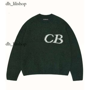 CB Knit Cole Buxton Knit Darche Blue Cole Buxton SWEAT FOR MEN KOBIETA OUGNIZE CIĘŻKA MABLIKA FW