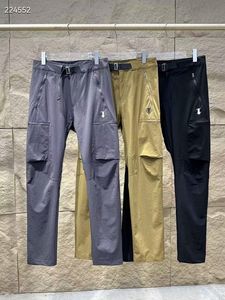 Sportbyxor streetwear män ropa hombre män last byxor byxor avslappnad vintage enkel lös utomhus jogger