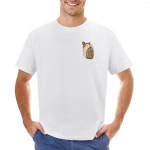 Polos masculinos M O U T H T-Shirt Bonito Tops Moda Coreana Camisas Pesadas Para Homens