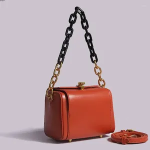 Shoulder Bags Bag Fo Rwomen 2024 Niche Square Casual Solid Color Simple Purses And Handbags Crossbody For Women