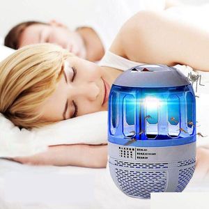 Led Multi-Functional Lights 5V Electric Mosquito Bug Zapper Killer Led Lantern Fly Catcher Flying Insect Patio Outdoor Cam Drop Delive Dhlxw