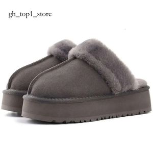 2024 Designer Fluffy Snow Uggg Boots Ug Mini Winal Winter Uglies Australia Tasman Platfor