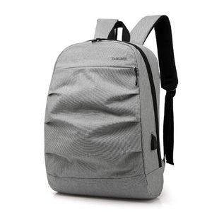 Новый мужской и женский рюкзак, корейский модный рюкзак для отдыха, компьютерная сумка большой вместимости, мужской USB-рюкзак для школьников средней школы, 280 г