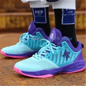 Fashion Men Basketball Shoes Air Cushion Basketball Sneakers Anti-skid High-top Couple Shoes Breathable Basketball Boots L66