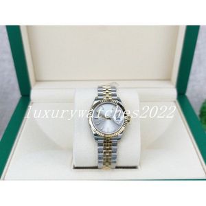 Super NF Factory Watch for Women V5 Wersja 31 mm 904L Automatyczna stal ze stali nierdzewnej Silver Dial Jubilee Bransoletka Bransoletka 269B