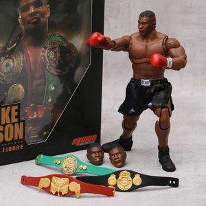 Anime Manga Storm Collectibles Boxing King Mike Tyson 1/12 Scale Action Figure Toy Model J240308