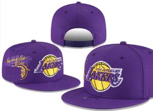 Los Angeles''Lakers''Als''''alibs 2023-24 unisex moda bawełna bawełniana czapka baseballowa finały snapback hat men sun haft haft wiosna letnia czapka hurtowa a19