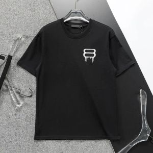 Mens Designer Hip Hop Street Trend T-Shirts Fashion Black White Short Sleeve Luxury Letter Mönster Casual T-shirt