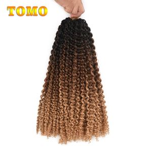 TOMO Passion Spring s Synthetic Crotchet Hair Extensions Ombre Crochet Braids Fiber Pre looped Fluffy s Braiding Hair Bu7556936