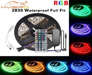 WiFi RGB LED -stripband SMD 2835 510M DC 12V Vattentät lampdiod Ribbon Flexibelt för Home Jul Dekorativa Lights3904279