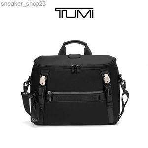 Tumiis Male Back One Business Bag Pack Alpha Commuter Designer Teksicka na ramię Laptop Plecak 232703d Travel 2ZK8