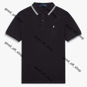 Fred Shirt Perry Mens Classic Polo Designer Shirt Polo broderad logotyp Kvinnor TEES Kort ärm Freddy Shirt Fred Polo Pferd Polo Free Sperry Shirt Pery Tshirt 637