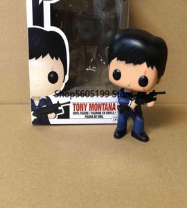 Scarface Tony Montana mit Box, Vinyl-Actionfiguren-Sammlung, Modellspielzeug X05036117861