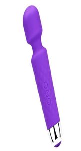 Sexleksaksmassager i lager vattentät personlig kropp dildos vibrator USB handhållen trollstav massager vibratorer leksaker1242886