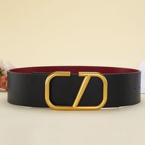 Luxury Men's Belts High-End Designer Fashion Belts Formal Striped Letter Buckle Classic Belt Gold Silver Black Buckle
