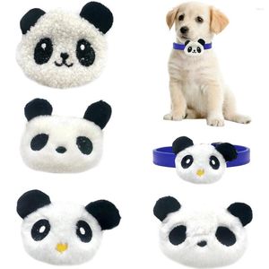 Dog Apparel 50/30pcs Cute Panda Style Remove Bowtie For Dogs Pets Collar Accessories Fashion Bow Ties Pet Supplies