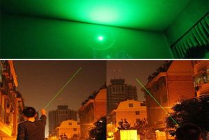 Nya laserpekare 303 Green Laser Pointer Pen 532nm Justerbar Focus Batteriladdare EU US 6758912