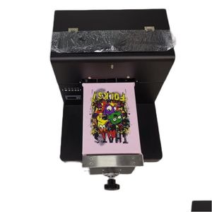 Printers A4 Dtg Inkjet Mini T-Shirt Printing Hine Clothes Textile Digital T Shirt Printer Drop Delivery Dh8Xa