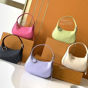 Mini Crescent Bag Tasarımcı Under Emfed Çanta 10a Orijinal Deri Lady Tote Çanta Kutu LL243