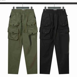 Mäns byxor Mens Cargo Pants Multi Pocket Överaller Streatweat Sweatpants Leggings 240308