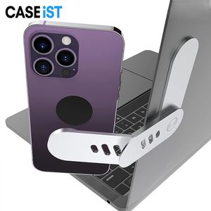 CASEiST Foldable Magnetic Laptop Expansion Bracket Multi-Screen Side Mount Tablet Computer PC Mobile Phone Holder Dual Monitor Multifunction Stand Car Home Office
