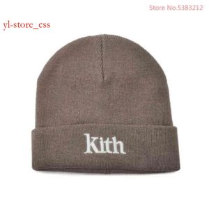 Serif Beanie Kith Autumn Winter Hats for Men Women Ladies Acrylic Cuffed Skull Cap Knitted Hip Hop Casual Skullies Outdoor 26d95category 9316