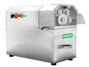 Espremedor de cana-de-açúcar triturador vertical elétrico grande máquina comercial de aço inoxidável 110V 220V 1 peça CY Juicers3700385