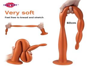 Super Long Silicone Big Anal Butt Plug Dilator Stretcher Homme Ananal Buttplug Dildo Vaginal Plugs Vuxen Sex Toys For Men Woman2886625