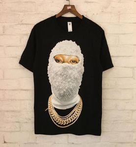 見知らぬ物tシャツ男性女性ダイヤモンドマスク女性3Dプリントシャツih nom uh nitパリリミテッドシャツy190722017878961