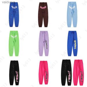 Męskie projektantki dresowe pająk 555555 Women High Fabrics Spodni Y2K Pant 240308