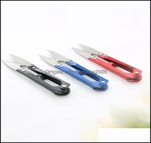 Hand Tools Home Garden CrossStitch Est Mixed Color Clippers Sewing Trimming Nippers Embroidery Thrum Scissors Dh0012 Drop Deliv1924932