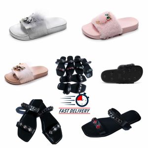 Designer Slides Herren Damen Hausschuhe Sommer Sandale Strand Slide Flache Plattform Damen Home Fashion Schuhe Slipper GAI High Heel Sandale Hot